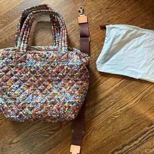 MZ Wallace Spangle Medium Metro Tote Deluxe Bag